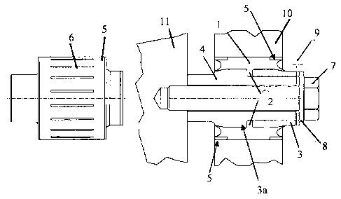 A single figure which represents the drawing illustrating the invention.